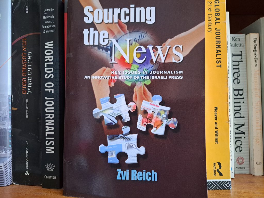 Sourcing the news: Key issues in journalism — An innovative study of the Israeli press