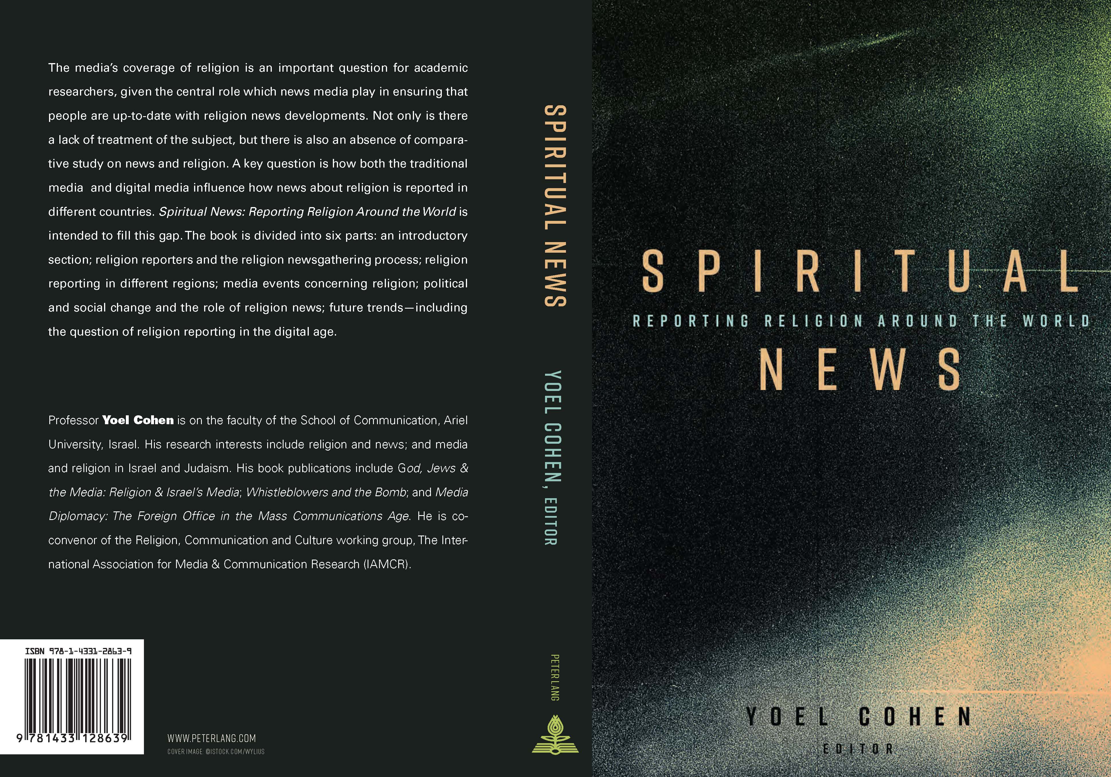 Spiritual News: Reporting Religion around the World. Cohen, Yoel (Editor) - מתן אהרוני